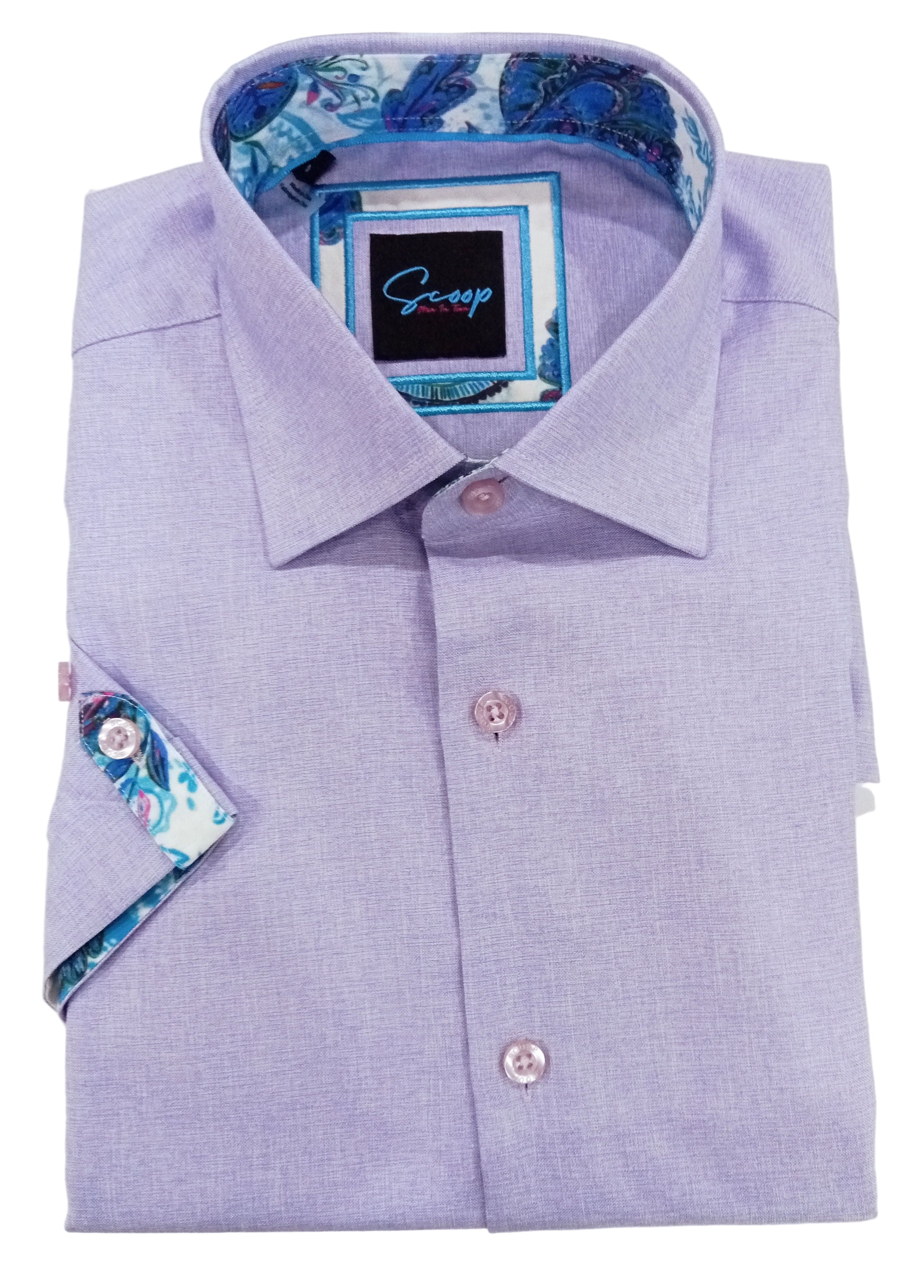 Sugar Artex L/S Fashion Shirt Lavender