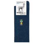 Alpaca Wool Blend Health Socks Denim