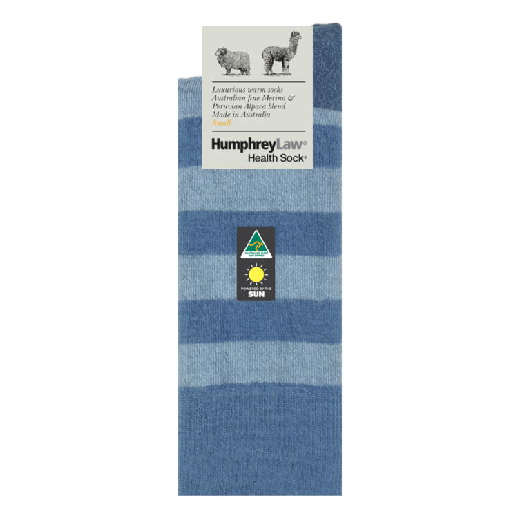 Humphrey Law Alpaca/Merino Stripe Socks