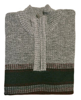 Sugar Branston Qtr Zip Fleece Wine