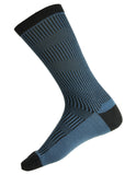 Humphrey Law Verticals Socks Denim