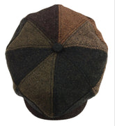 Avenel Newsboy Patchwork Cap