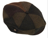 Avenel Newsboy Patchwork Cap