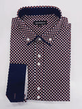 2401LS05 Striped Button-Up Shirt