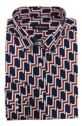 Mechmoto Stretch Retro Print L/S Shirt