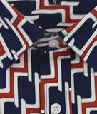 Mechmoto Stretch Retro Print L/S Shirt