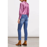Tribal Audrey Slim Embroidered Jean