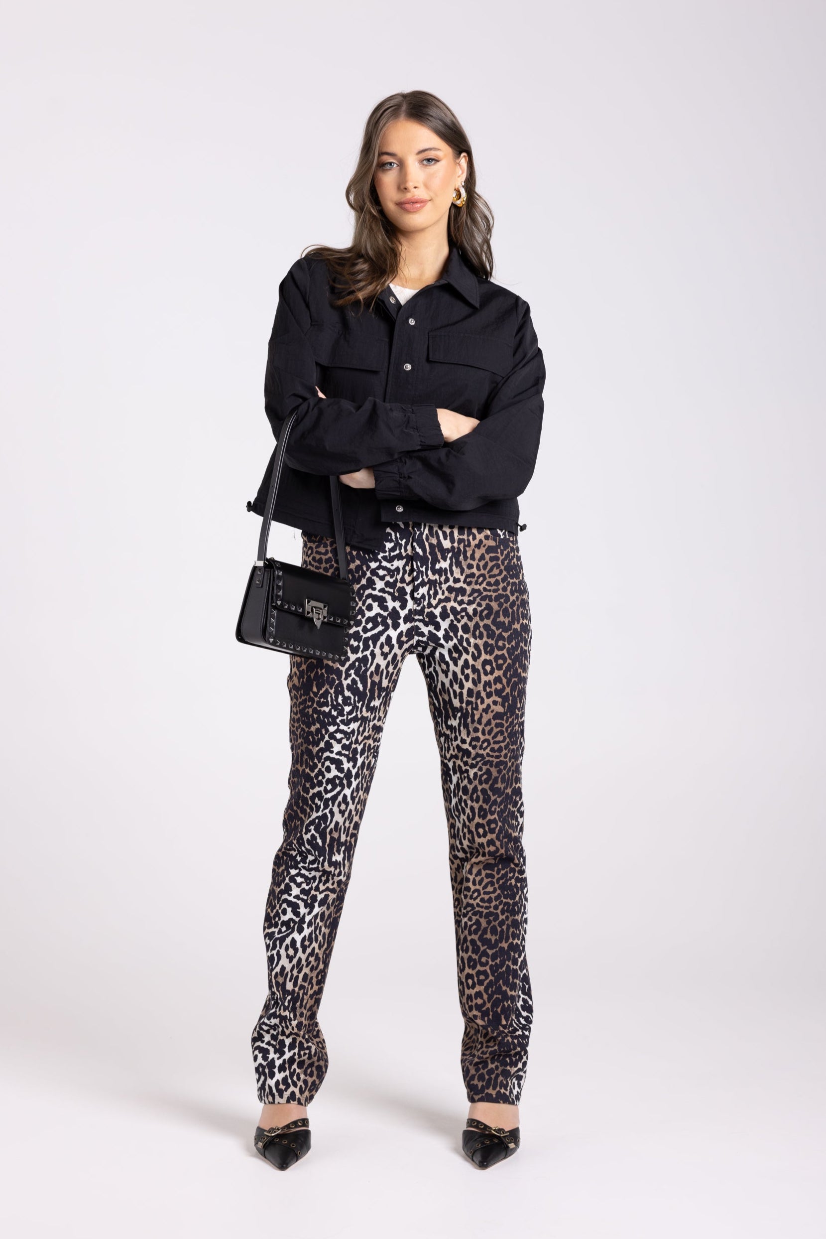 Two-T's Animal Print Jean