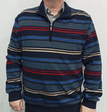 Mens Quater Zip French Rib