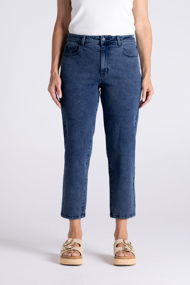 Two-T's 7/8 Straight Leg Jean