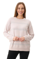 Slade Lurex Stripe Wool Jumper