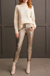 Tribal Bold Metalic Stripe Jumper