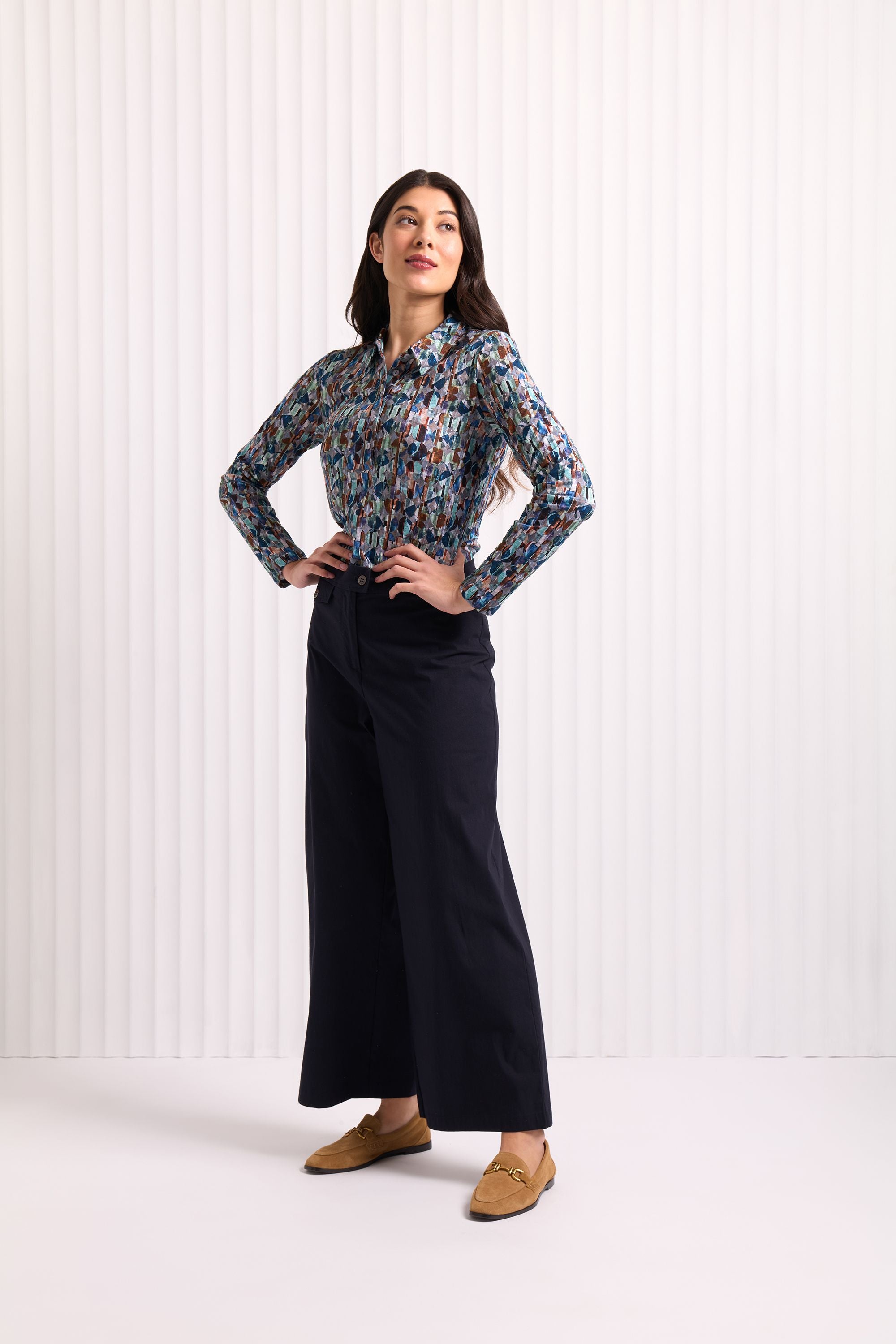 Foil Down For Business Top