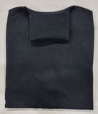 Merino Wool Roll Neck Jumper Black