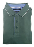 Bridgeport Mens Polo Top Sage