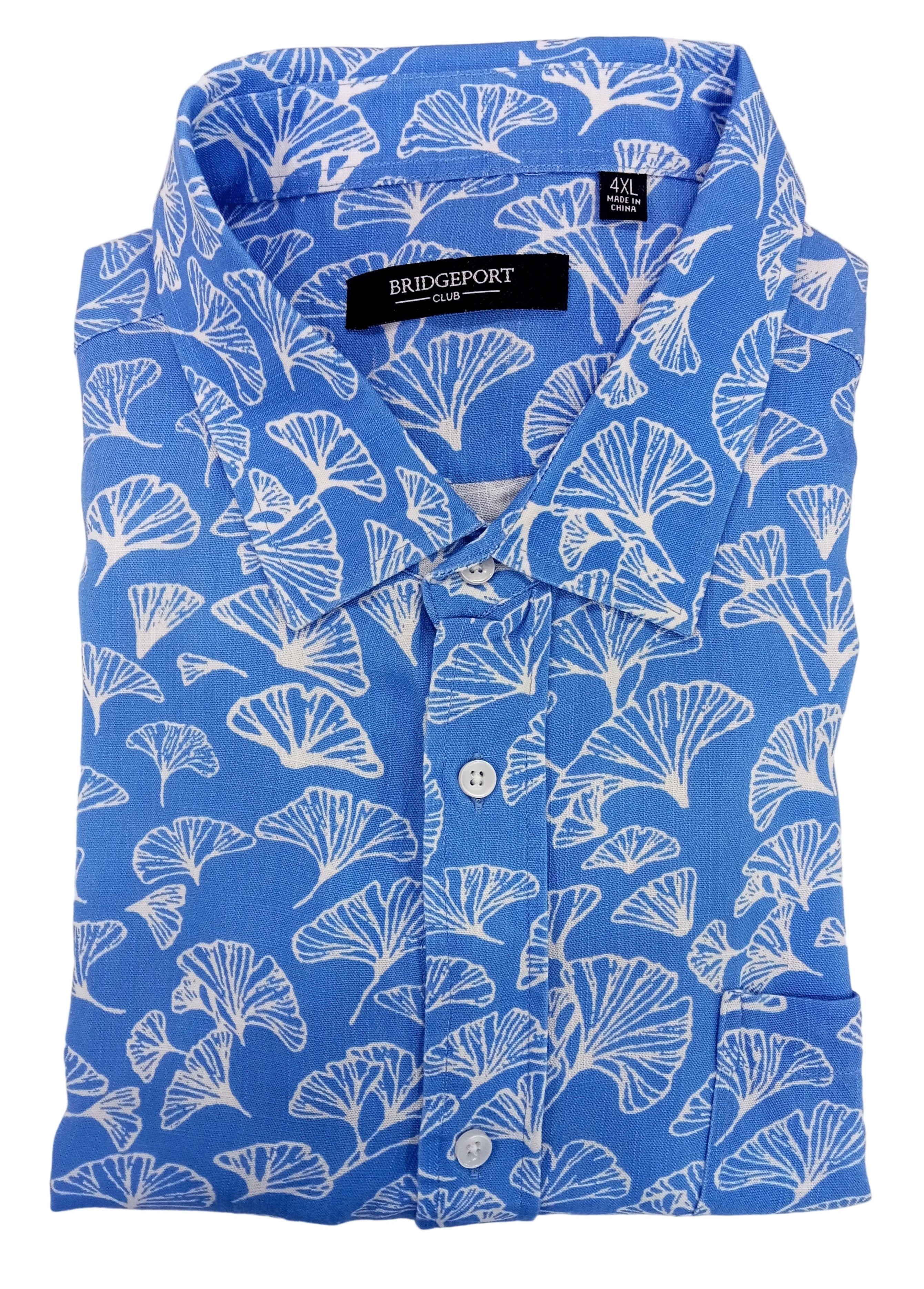 Bridgeport Woven S/S Shirt - Blue