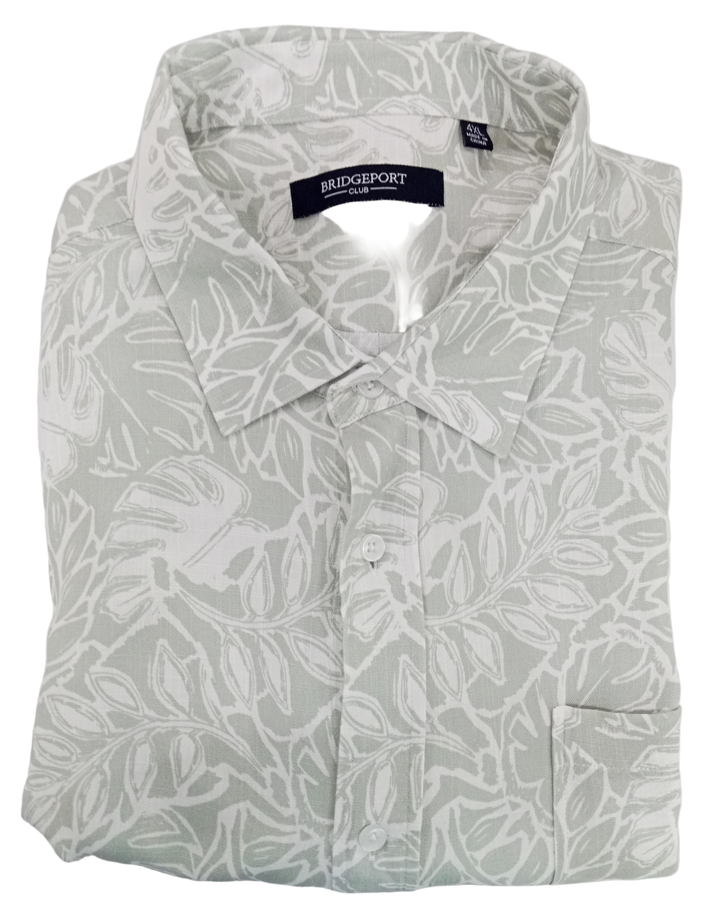 New Bridgeport Woven S/S Shirt - Seagrass
