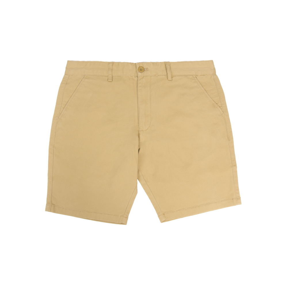 Ledger Cotton Chino Shorts Beige
