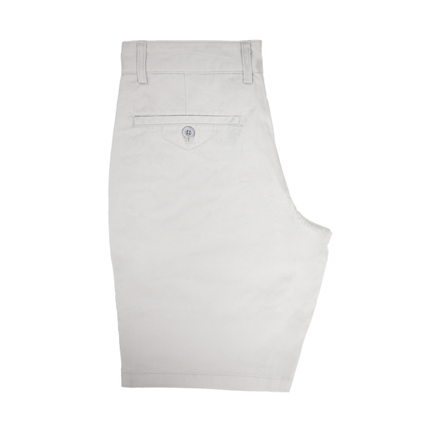 Ledger Cotton Chino Shorts Silver