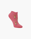 Womens meerkat bamboo yoga sock