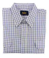 Bisley Short Sleeve Shirt Check White