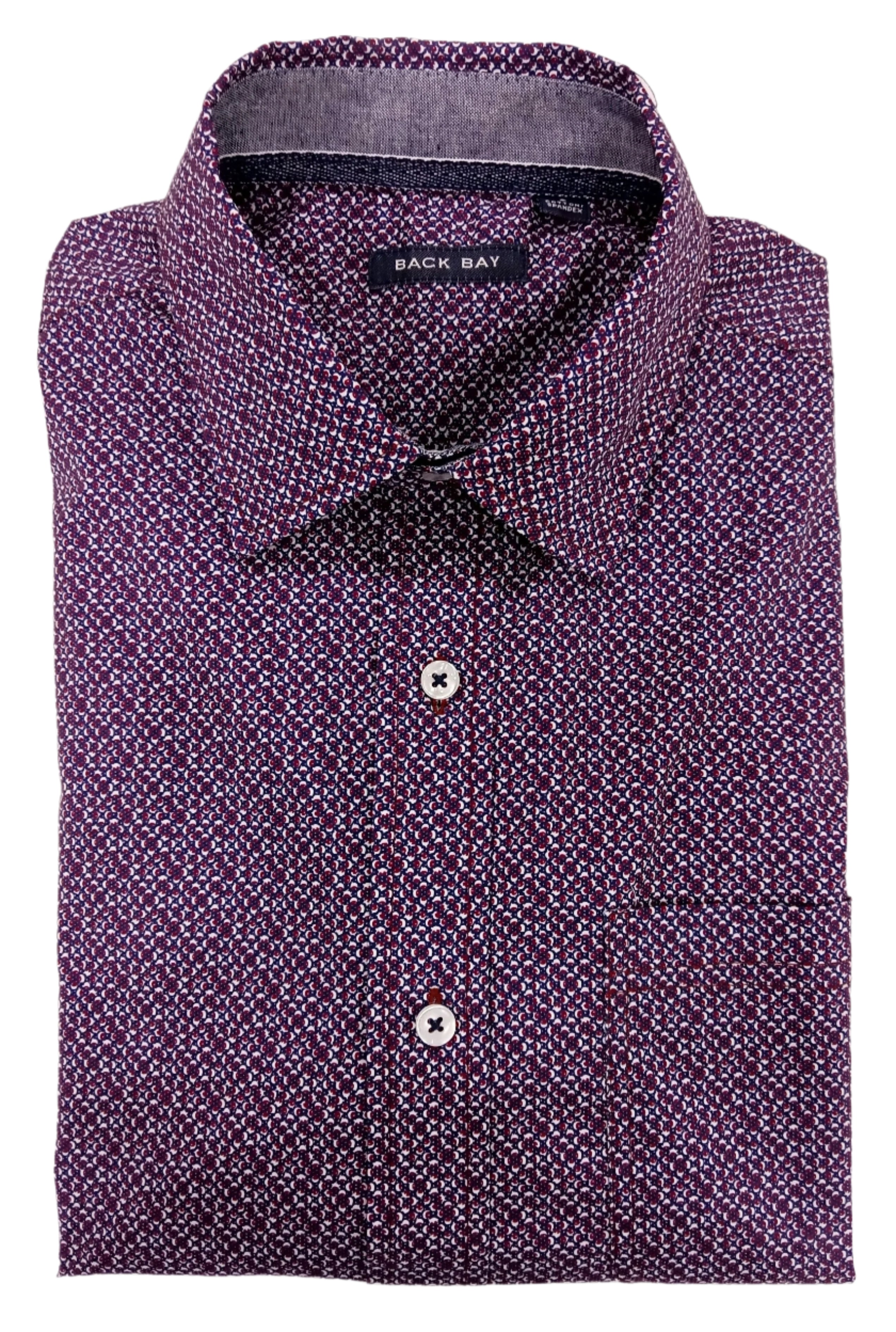 Back Bay Cotton Spandex L/S Shirt