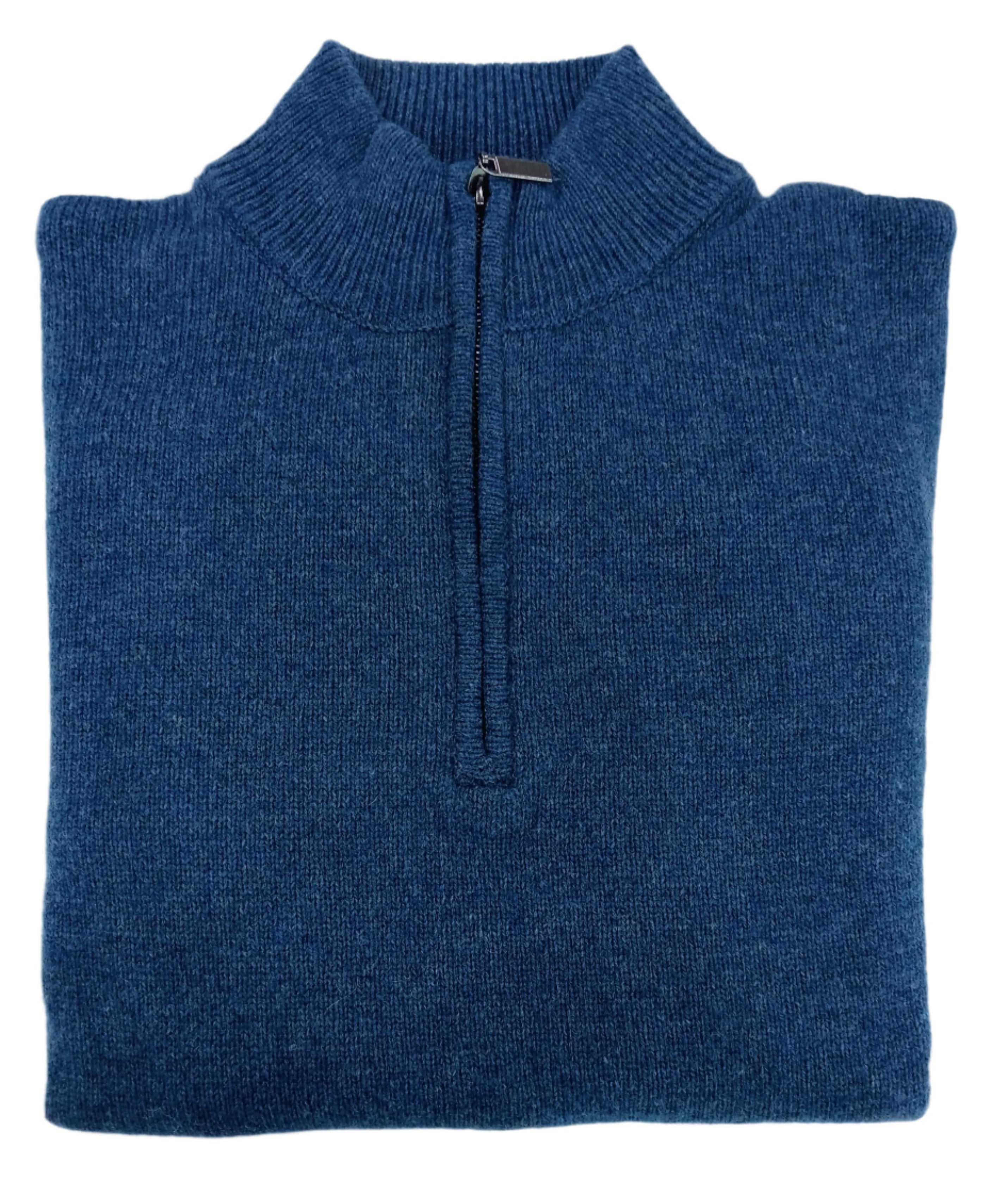 Bridge & Lord 1/4 Zip Pullover Denim