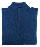 Bridge & Lord 1/4 Zip Pullover Denim