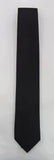 Mens Tie Extra Long Plain Black