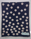 Branbury Speckled Spot Ink Navy Scarf