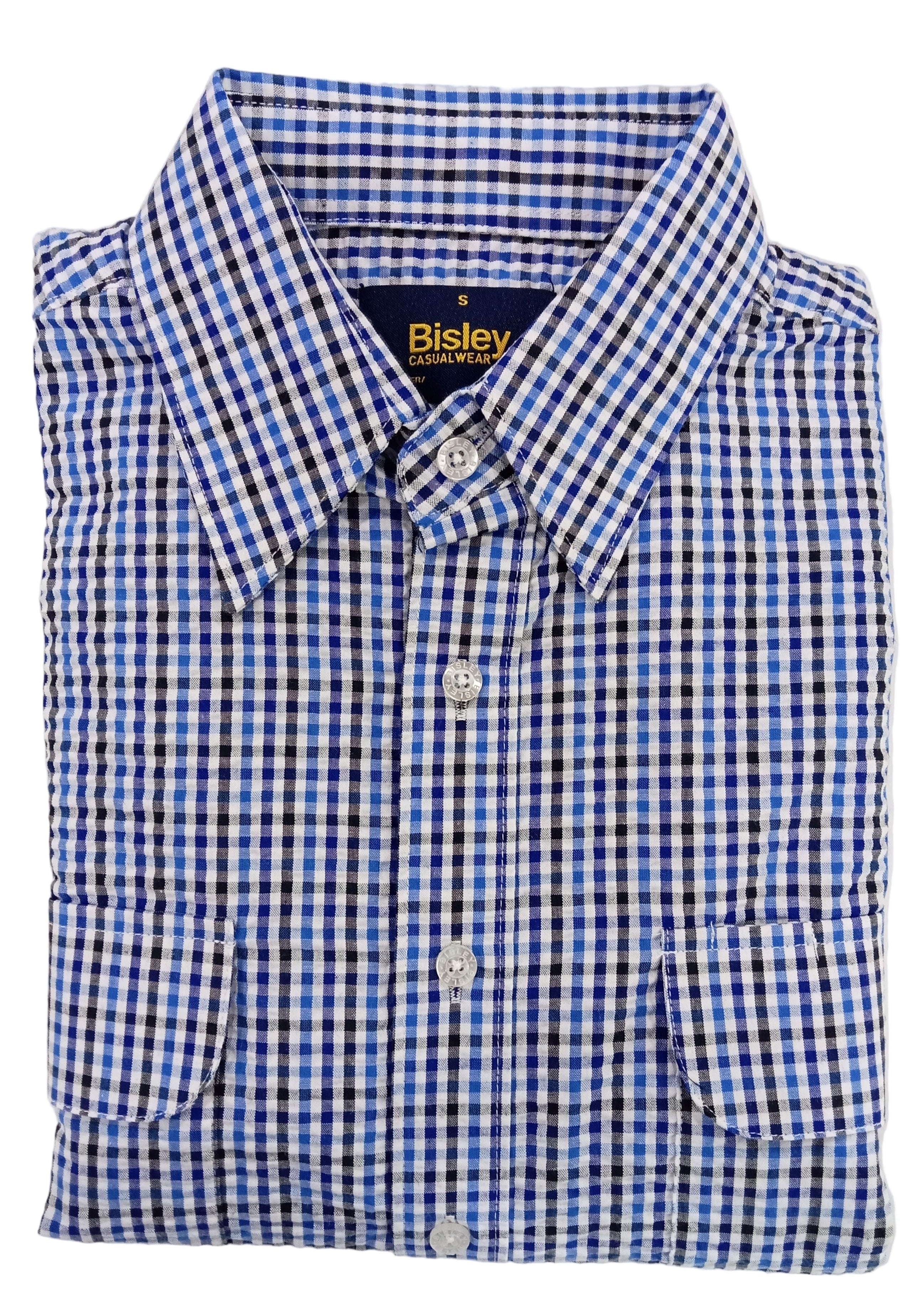 Bisley Short Sleeve Shirt Royal