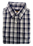 Bisley Casual Shirt L/S Check Blue