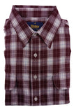 Bisley Casual Shirt L/S Brushed Burgandy