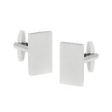 Buckle Cufflinks Brushed Nickle