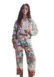 Caju Rainbow Palm Bomber Jacket