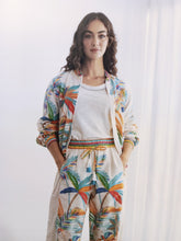 Caju Rainbow Palm Bomber Jacket