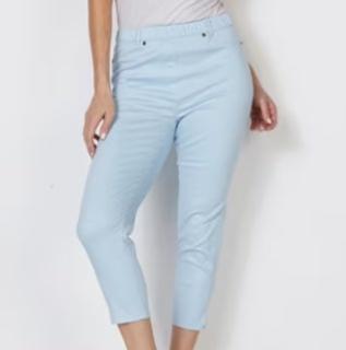 Cafe Latte Soft Blue Jeggings