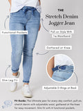 Threadz Stretch Denim Jogger Jean