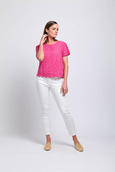 Foil Tee Off Short Pink Flash