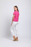 Foil Tee Off Short Pink Flash