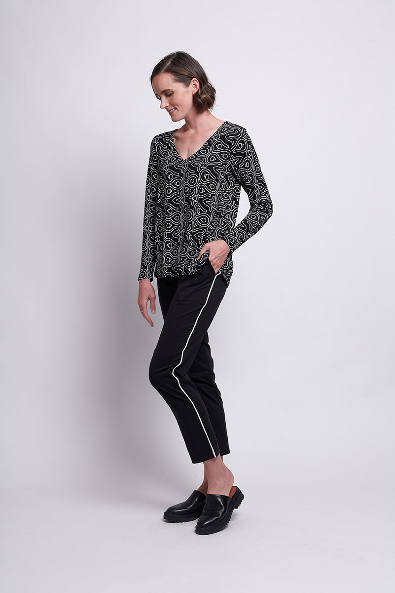 Foil Pipe Dreams Trapeze Trouser