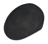 Buxton Soft Feel Wool Felt Cap Black