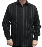 Back Bay Bamboo Blend Stripe L/S Shirt