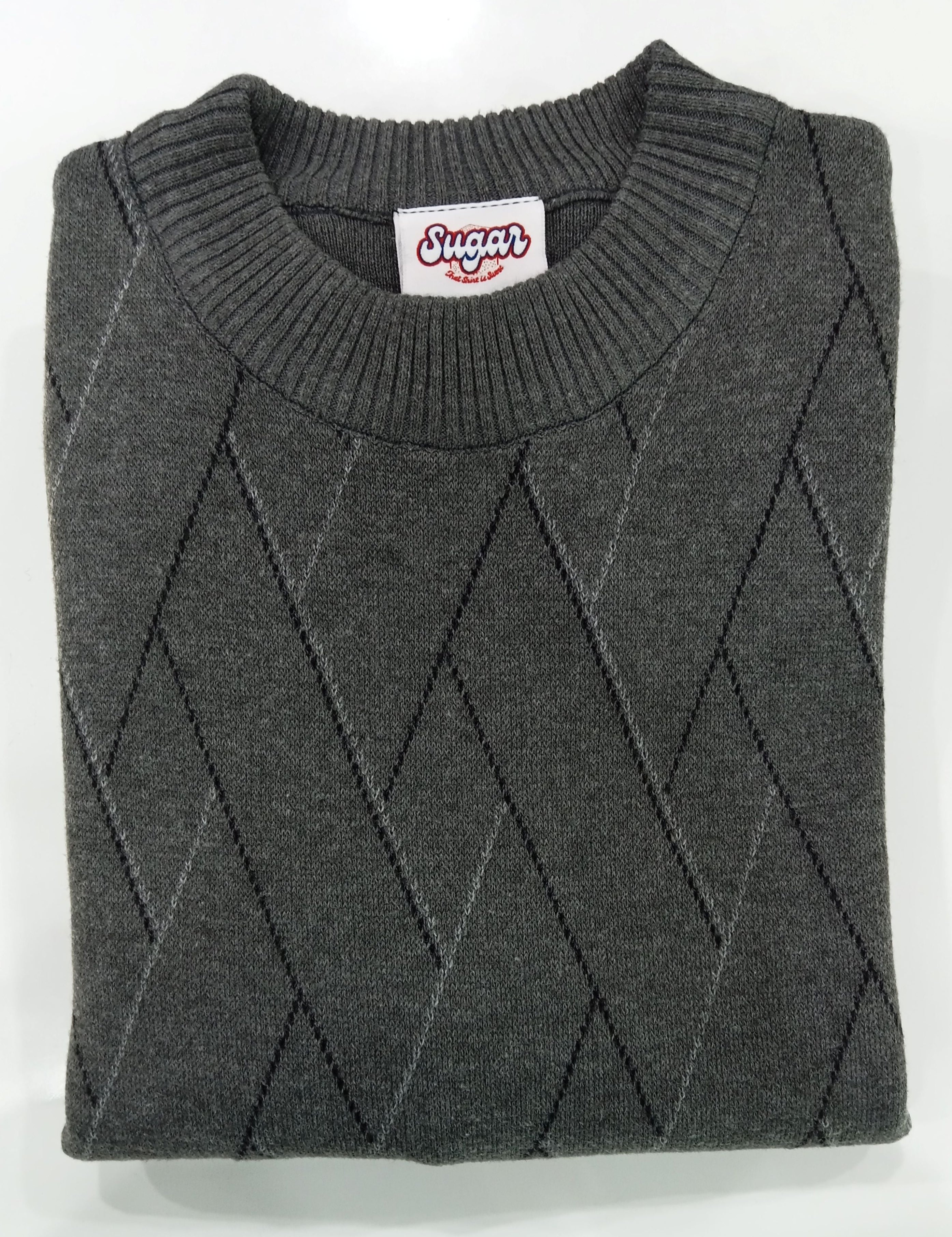 Sugar Grey polyester jumper