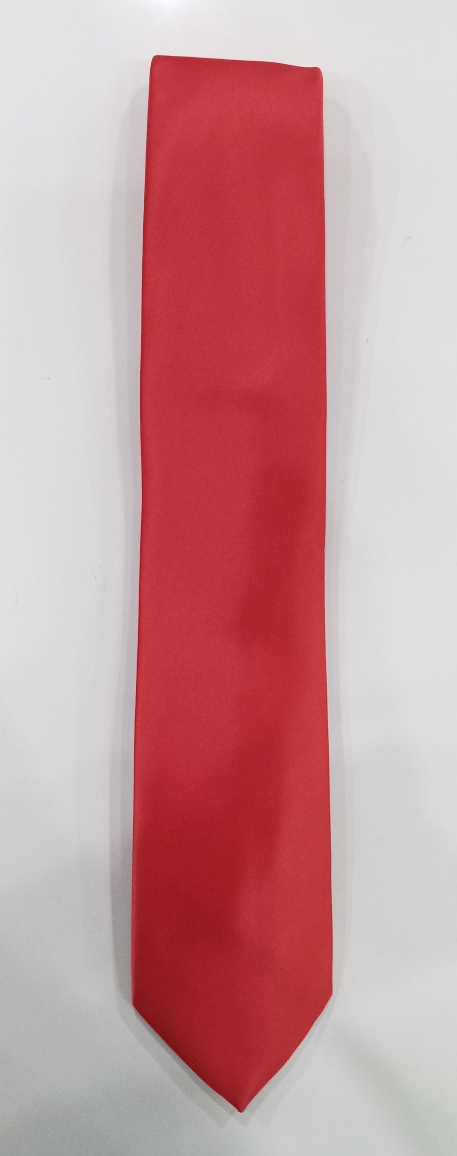Formal Satin Tie Guava