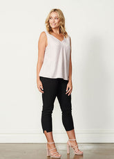 Holmes & Fallon Pant With 7/8 Side Panel