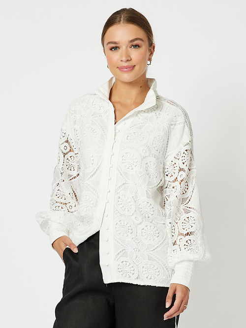 Hammock & Vine Dusk Lace Shirt