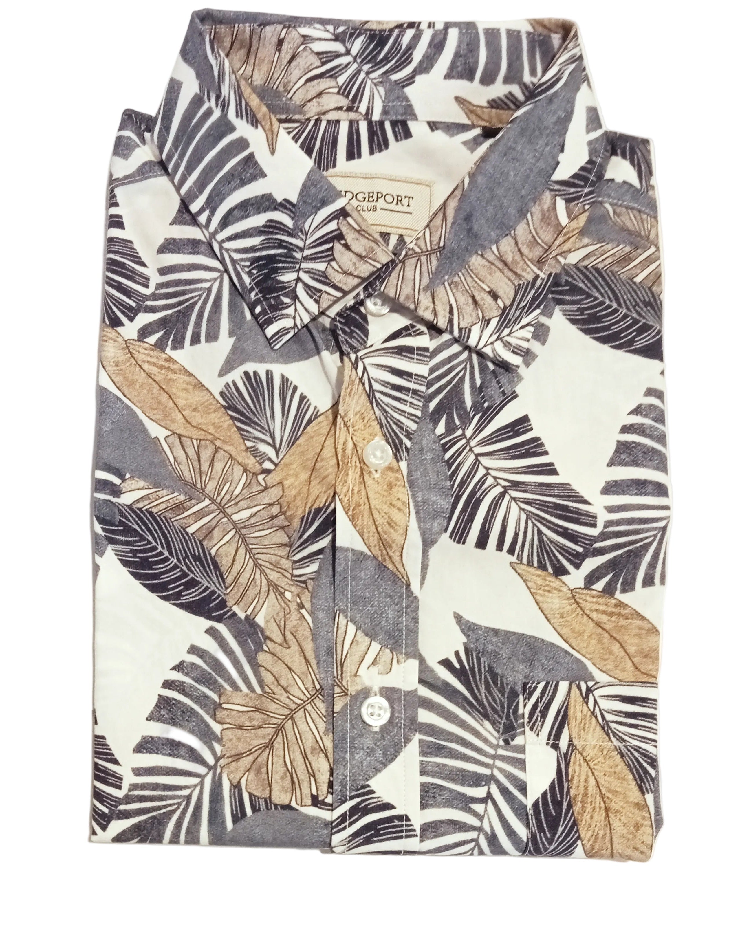 Bridgeport Mens Woven Shirt - Smoke Blue