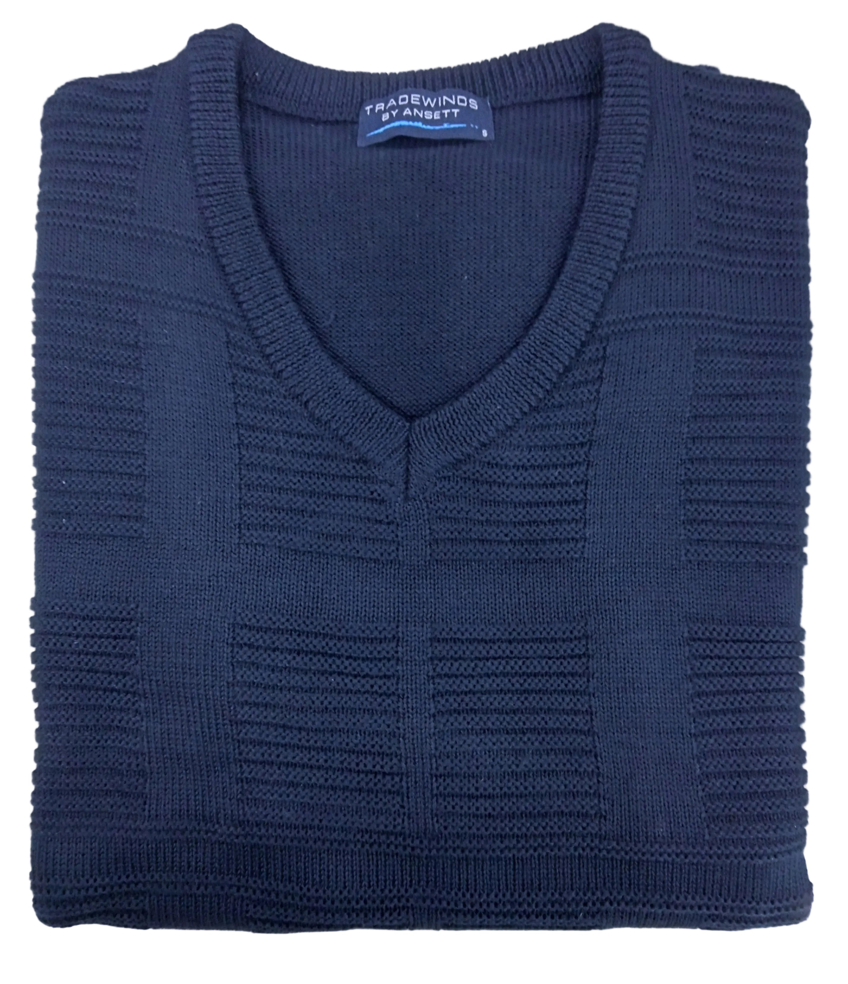 Tradewinds Acrylic Wool Vee Jumper