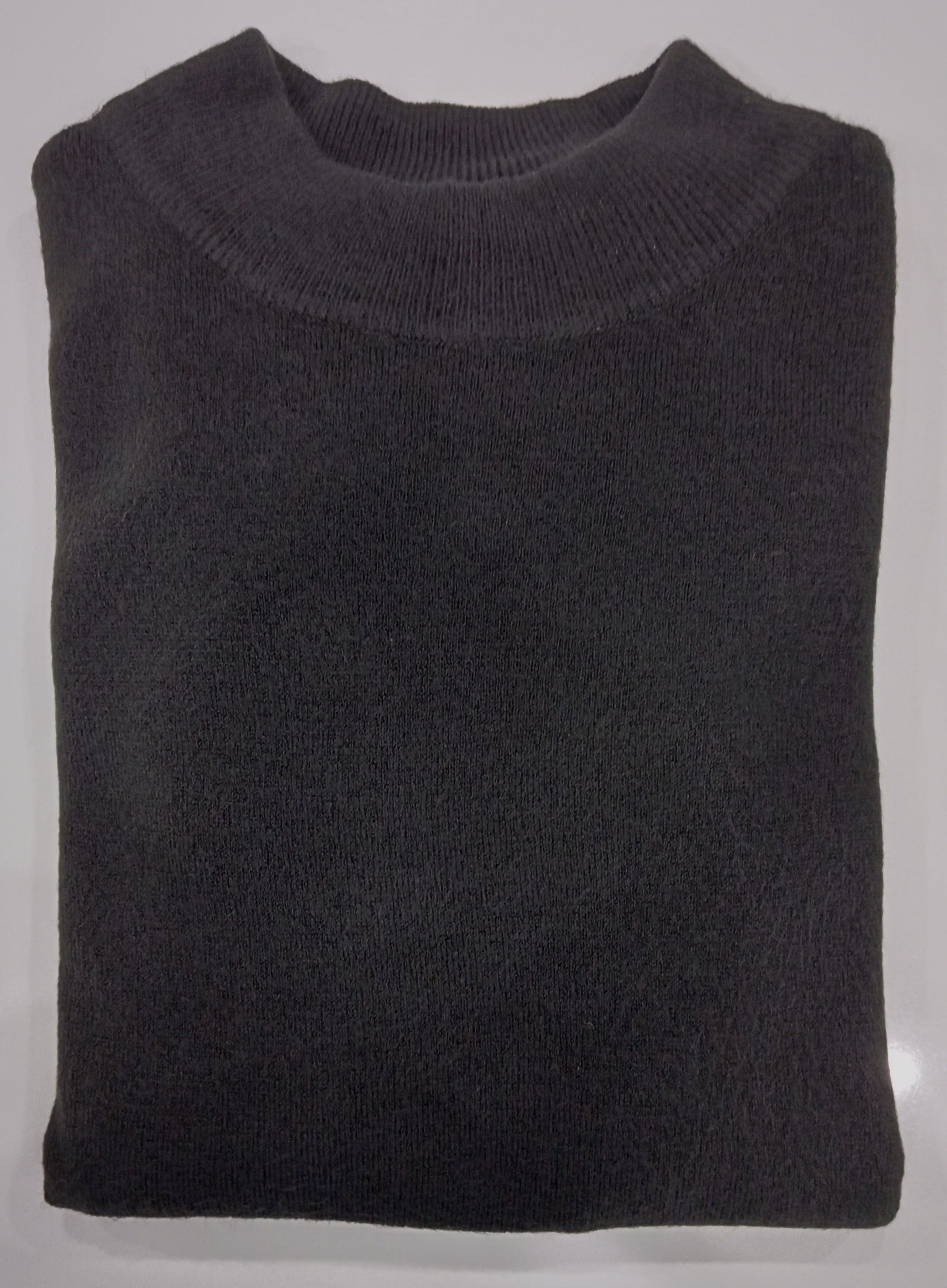 Jillian Softknit Turtleneck Jumper Black